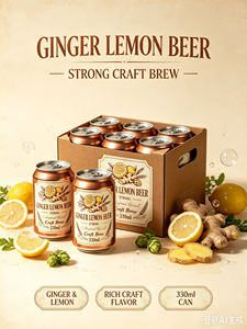 Cerveza Artesanal en Lata de Fábrica OEM con Alto Contenido de Alcohol, Cerveza Premium de Calidad Natural con Sabor a Especias, <span class=keywords><strong>Ale</strong></span> Ligero, Cerveza de Malta de Jengibre - Product Image 1
