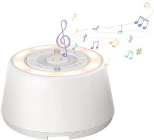 Máquina de sonido inteligente para sueño profundo con ruido blanco, sonidos naturales <span class=keywords><strong>y</strong></span> música relajante, luz nocturna, altavoces inteligentes - Product Image 4