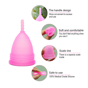 Etiqueta privada <span class=keywords><strong>Copa</strong></span> <span class=keywords><strong>Menstrual</strong></span> Reutilizable Silicona Líquida <span class=keywords><strong>Copa</strong></span> <span class=keywords><strong>Menstrual</strong></span> <span class=keywords><strong>Precio</strong></span> de Fábrica - Product Image 5