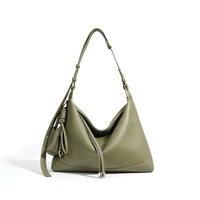 Nouveau sac à bandoulière décontracté pour femme Mifaktory MF260194, motif bonbon, fermeture éclair, cuir véritable, 7 pouces