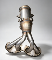 Collecteur d'échappement avec catalyseur OEM 1016001104 pour Changan CS35 1.6L Euro 5, ensemble catalyseur d'échappement avant -02