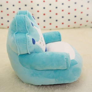 その他のベビー用品 キッズベッドチェア フリップカバー プラッシュセット 折りたたみ式ミニキッズブークレカウチデザイン家具 ベビー用ソファ - Product Image 4