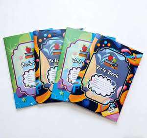 Cahier d'exercices personnalisé avec impression en gros, reliure stable, couverture en PVC, adapté à différents marchés - Product Image 1