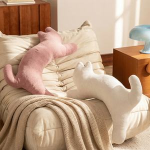 <span class=keywords><strong>Cuscino</strong></span> Decorativo con Animali Carini in Stile Macaron, Regalo per il Ritorno a Scuola, Morbido <span class=keywords><strong>Cuscino</strong></span> a Forma di Nuvola per Divano, Letto, Soggiorno e Camera <span class=keywords><strong>da</strong></span> Letto - Product Image 4