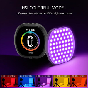 Iluminación <span class=keywords><strong>de</strong></span> <span class=keywords><strong>fotografía</strong></span> LED RGB portátil para Selfie, teléfonos móviles, portátiles y cámaras, Clip <span class=keywords><strong>de</strong></span> carga magnética, iluminación <span class=keywords><strong>de</strong></span> relleno <span class=keywords><strong>de</strong></span> bolsillo - Product Image 4