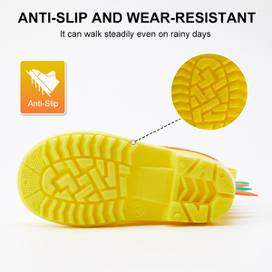 Bốt đi mưa khủng long trẻ em đặt may số lượng lớn, mềm mại và thoải mái, cần thiết cho hoạt động cắm trại ngoài trời - Product Image 2