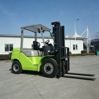 Chariot élévateur diesel à roues avant de qualité supérieure, chariot élévateur à combustion interne haute efficacité pour atelier d'usine