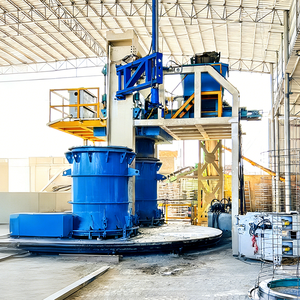 Double Station Concrete Casting Vertical Core Mandrel Vibration Concrete Pipe Moulding Machine Plant for <strong>Cement</strong> Hume <strong>Tube</strong> - Product Image 2