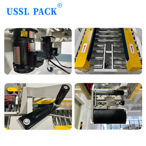 เครื่องปิดกล่องอัตโนมัติแบบกึ่งอัตโนมัติ <span class=keywords><strong>CLX</strong></span>-50A สำหรับงานอุตสาหกรรม ประสิทธิภาพสูง ปรับได้ ใช้เทปกาว - Product Image 5