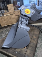 Godet d'excavatrice hydraulique inclinable SLN haute efficacité pour la repositionnement fréquence du godet sur la machine, idéal pour les chantiers de construction