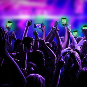 Verre trempé de veilleuse de protection de bord de Silicone liquide pour Iphone 16 11 12 13 15Pro Max 14 protecteur d'écran lumineux - Product Image 4