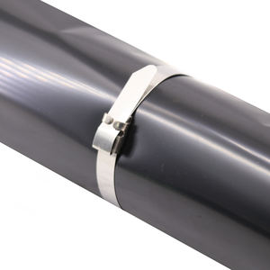 12mm * 600mm 304 bridas de acero inoxidable tipo L Bloqueo de ala sin recubrimiento Cable Zip Tie GATI - Product Image 6