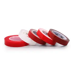 ODMUV耐性アクリルフォームテープ両面フォームテープ車の電話マウント赤黒アクリルテープ