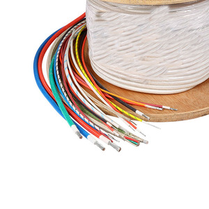 Câble tressé <span class=keywords><strong>isolé</strong></span> en caoutchouc fibre de verre 450/750V cuivre étamé gaine en silicone H05SJ-K câble de câblage domestique - Product Image 2