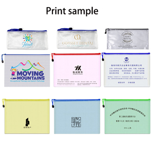 Custom A4 PVC Mesh Zipper Document Bag With Logo <strong>File</strong> <strong>Folder</strong> <strong>Holder</strong> for Office &amp; Home Organization Conference <strong>Folder</strong> - Product Image 6
