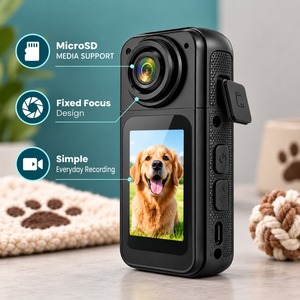 Cámara de Video Compacta para Mascotas con WiFi y Grabador de Acción, con Pantalla de 1.44 Pulgadas para Perros y Gatos - Product Image 3
