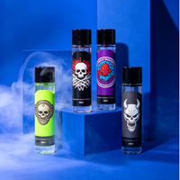 Tube en verre borosilicate transparent personnalisé de 25x115 mm avec étiquette personnalisée, emballage à l'épreuve des enfants avec couvercle lisse résistant aux enfants, logo personnalisé
