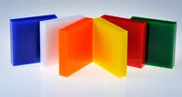 Feuille acrylique givrée blanc opale, panneau translucide diffuseur de lumière avec effet de confidentialité, largement utilisée pour la décoration LED