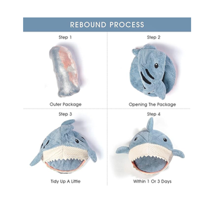 Personnalisé mignon en forme de <span class=keywords><strong>requin</strong></span> chat grotte doux chaud amovible coussin charmant <span class=keywords><strong>requin</strong></span> nid pour animaux de compagnie pour chat et chiot chien - Product Image 3