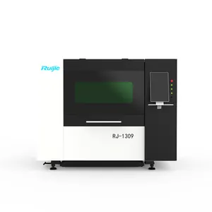 Ruijie Carbon Cutting 1309 Tamanho CNC 1000W 1500W Fibra Laser Metal Cutting Machine 2000W 3000W com alta precisão