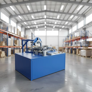 เครื่องพันม้วนแนวนอนแบบไฟฟ้าสำหรับบรรจุภัณฑ์กระดาษฟอยล์กึ่งอัตโนมัติ - Product Image 1