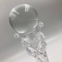 Nouveau Trophée de Golf en Verre Personnalisé de Grande Taille, Fabricant de Trophées de Golf en Cristal Optique, Trophée Sportif en Cristal