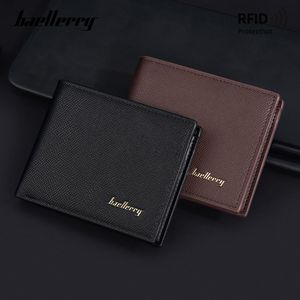 Baellerry Men's Bi-fold <b>Wallet</b> Thin <b>RFID</b> Leather <b>Wallet</b> Everyday Use - Product Image 1