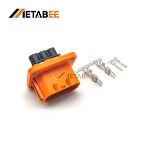 Điện áp cao <span class=keywords><strong>EV</strong></span> nối <span class=keywords><strong>2</strong></span> Pin 6mm2 Dây ổ cắm một chìa khóa thiết kế 40A Đánh giá hiện tại cho năng lượng mới xe - Product Image 4