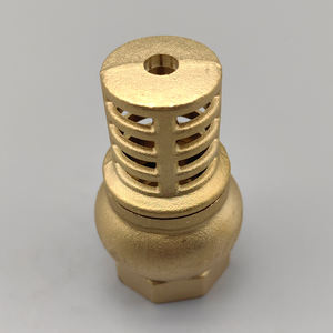 हुइफा पीतल का पैर वाल्व स्ट्रॉनर मादा थ्रेड 1/2 '-4' मैनुअल पावर चेक संरचना - Product Image 2