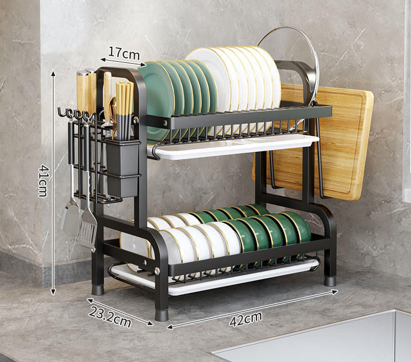 Black double complete accessories