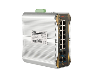 Commutateur POE industriel ONV Commutateur central industriel <span class=keywords><strong>DIN</strong></span> <span class=keywords><strong>RAIL</strong></span> géré IPS36168PFM 16 ports - Product Image 1