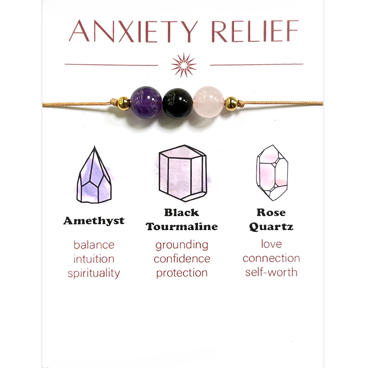 Soulagement de l'anxiété multicolore