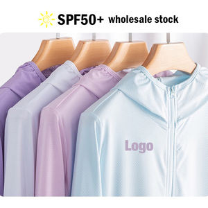 Sun Protection Hoodie Ideal For Beach Walking With UV Protection Technology And Zipper Closure Fabric By Men - Product Image 2