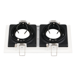 Venta caliente GU10 MR16 Foco montado en el <span class=keywords><strong>techo</strong></span> Lámpara <span class=keywords><strong>de</strong></span> fijación Carcasa 250V Estilo <span class=keywords><strong>de</strong></span> enchufe Soporte <span class=keywords><strong>de</strong></span> foco reemplazable - Product Image 3