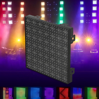 Panneau matriciel LED RVB or/blanc chaud 7x7 lumière matricielle DMX512 lumières d'événement de fête de DJ de scène de contrôle