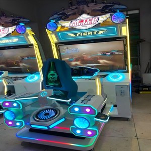 2025 New Coin Operated Flight Racing Simulator 65 Inch LCD Air Combat <strong>Secret</strong> Flight Arcade Video <strong>Game</strong> Machine With Motion - Product Image 5