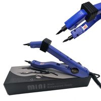 Kit d'outils professionnels personnalisés pour extensions de cheveux à la kératine, fer à fusionner pour salon, marque privée