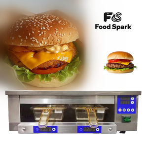 Macchina Scaldapasta per Hamburger, Armadio Riscaldante per Alimenti con Capacità di 1 Vassoio, Zone di Temperatura Multiple per Ristoranti Fast Food, Intelligente - Product Image 3