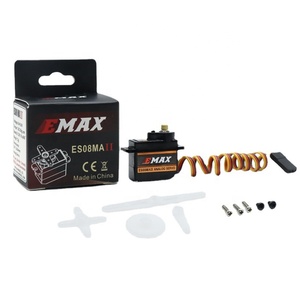 Officiel <span class=keywords><strong>EMAX</strong></span> <span class=keywords><strong>ES08MA</strong></span> <span class=keywords><strong>II</strong></span> 12g Micro Analogique Métal Gear Rc Avion Servomoteur Pour RC Modèle Bateau Hélicoptère Avion Robot Pièce De Rechange - Product Image 6