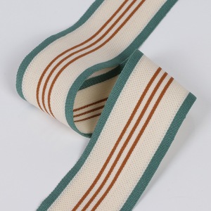 Accessoires de vêtements d'usine OEM : Bande <span class=keywords><strong>élastique</strong></span> tricotée multicolore, sangle à rayures, certifiée Oeko-Tex pour garnitures de vêtements et pantalons - Product Image 6