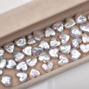 Zhuji Wholesale Natural Baroque Freshwater Pearls Heart-Shaped Good Luster Thick/<strong>Fat</strong> White/<strong>Pink</strong>/Purple Custom Hole Clean Surface - Product Image 5