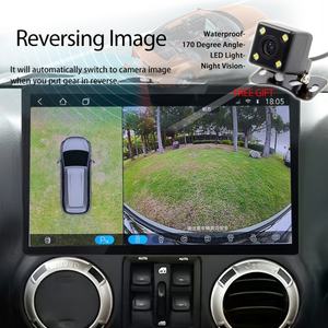 Autoradio Android 10 avec écran 1920*720, CarPlay, lecteur multimédia vidéo pour voiture, 13,6 pouces pour Jeep Wrangler 2011-2017, GPS, radio stéréo - Product Image 3