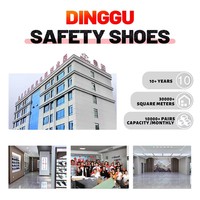 Sepatu Keselamatan Flyknit, Sol Bantalan EVA, Pelindung Jari Kaki Baja Anti Benturan, Sepatu Kerja Ringan, Bernapas, Anti Selip untuk Pabrik dan Bengkel