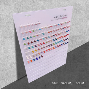 Livro de Exposição de Esmaltes Personalizável de Fábrica, Placa de Exibição de Plástico para Salão, Comparável à Placa de Exibição de Gel de Unha Acrílico - Product Image 2