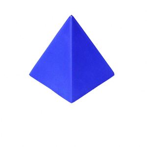 Balle anti-stress promotionnelle en mousse PU en forme de pyramide, jouet personnalisé 7,8x7,5cm, cadeaux pour l'école, la maison et le bureau, 14+ - Product Image 3
