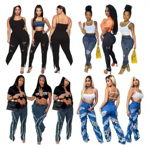 Cotton Wholesale Jeans Women's pants Side Pocket New Trouser Pant For Woman Breathable Cargo Pant for Woman Made in Pakistan