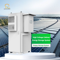 Batterie au lithium fer phosphate (LFP) BR SOLAR 51.2-280AH 50KW Haute Tension Triphasée Tout-en-un Hybride ESS Onduleur Solaire 100KWh