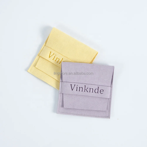 Bolsa de Joyería de Microfibra de Lujo de Alta Calidad para Guardar Anillos y Aretes Pequeños, Personalizada para Guardar Jade - Product Image 4