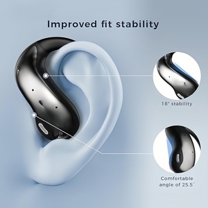 Audífonos Smart para V5.4 con Función de Deslizamiento en TikTok, Control Remoto de Fotos con un Toque, Diseño de Gancho para la Oreja, Resistencia al Agua IPX-3, Batería de 20 Horas - Product Image 3