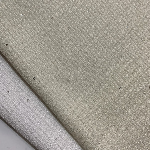 ผ้าทวีดสำหรับเสื้อผ้าผู้หญิงผ้าทวีตทอสีพื้<span class=keywords><strong>น</strong></span>พร้อมลูเร็กซ์แ<span class=keywords><strong>ล</strong></span>ะเ<span class=keywords><strong>ล</strong></span>ื่อมแฟชั่นหรูหราสำหรับฤดูใบไม้ร่วง - Product Image 4